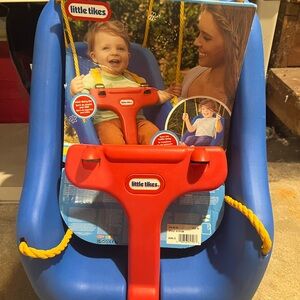 Little Tikes Blue and Red Kids Swing